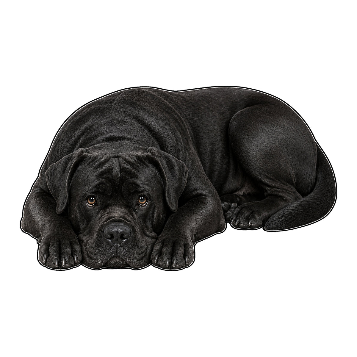 3D Realistic Dog Shaped Bath Mat & Floor Rug - Ultra Soft Absorbent Plush Area Rug, Non-Slip Cute Animal Shaped Door Mat