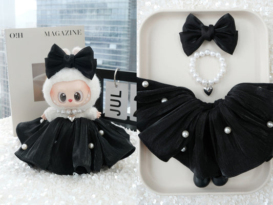 Swan Skirt Luxury Set for 15–17cm collectible dolls, product view 2