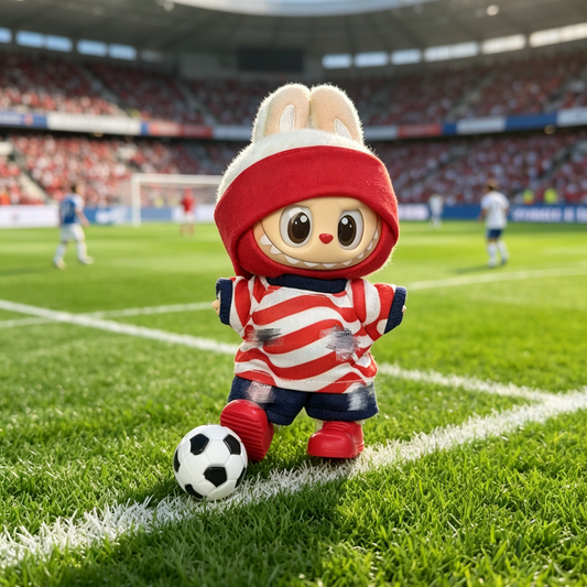 USA-Style Mini Soccer Jersey Set for 15–17cm collectible dolls, product view 2