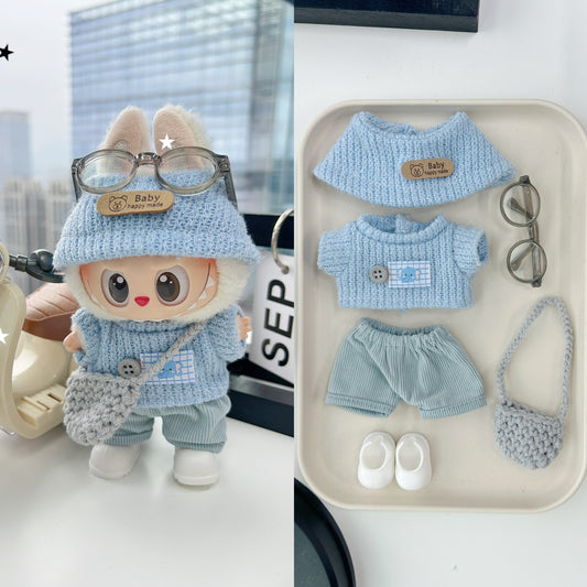 Blue Elephant Street Style Set for 15–17cm collectible dolls, product view 2