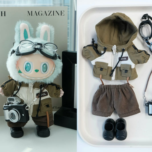Climbing Photography Clothes for 15–17cm collectible dolls, product view 2
