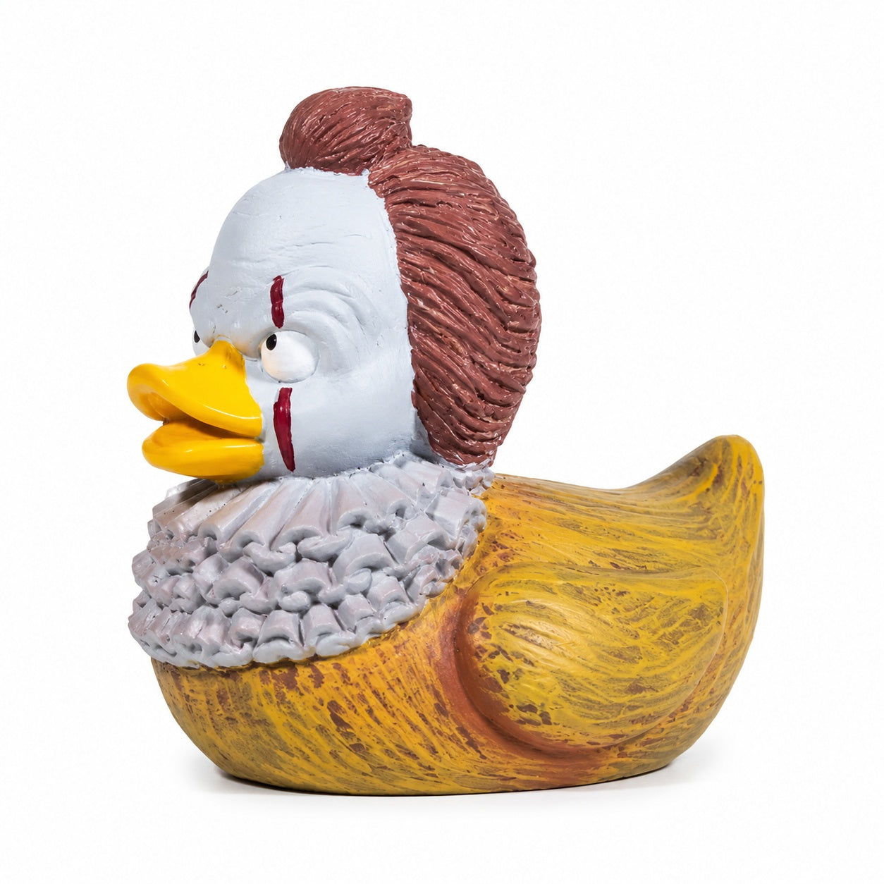 Classic American Horror Movie Inspired Duck Figurines, Resin Monster Duck Statue Collection, 4 Styles, Gothic Halloween Desk Shelf Decor, Creepy Gift for Horror Fans