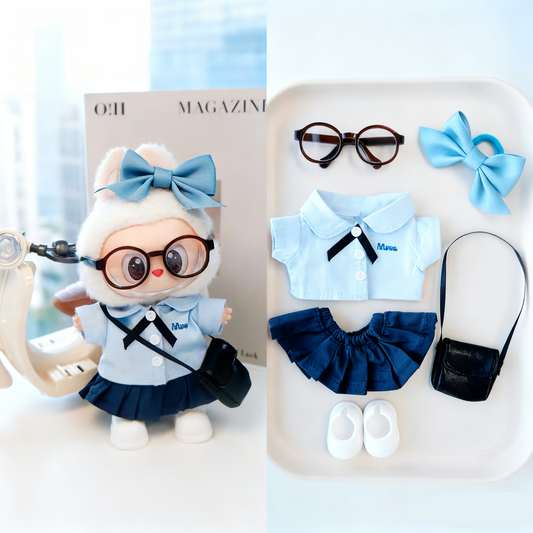 Thai School Uniform Set for 15–17cm collectible dolls, product view 2