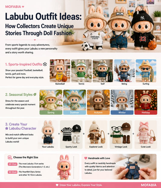 10 Cute Labubu Outfit Ideas: How to Style Your Doll Like a Fashion Icon