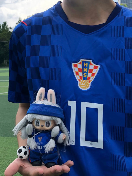 Croatia #10 Mini Soccer Jersey Outfit for Plush DollsCroatia #10 Mini Soccer Jersey Outfit for Plush DollCroatia #10 Mini Soccer Jersey Outfit for Plush Dolls