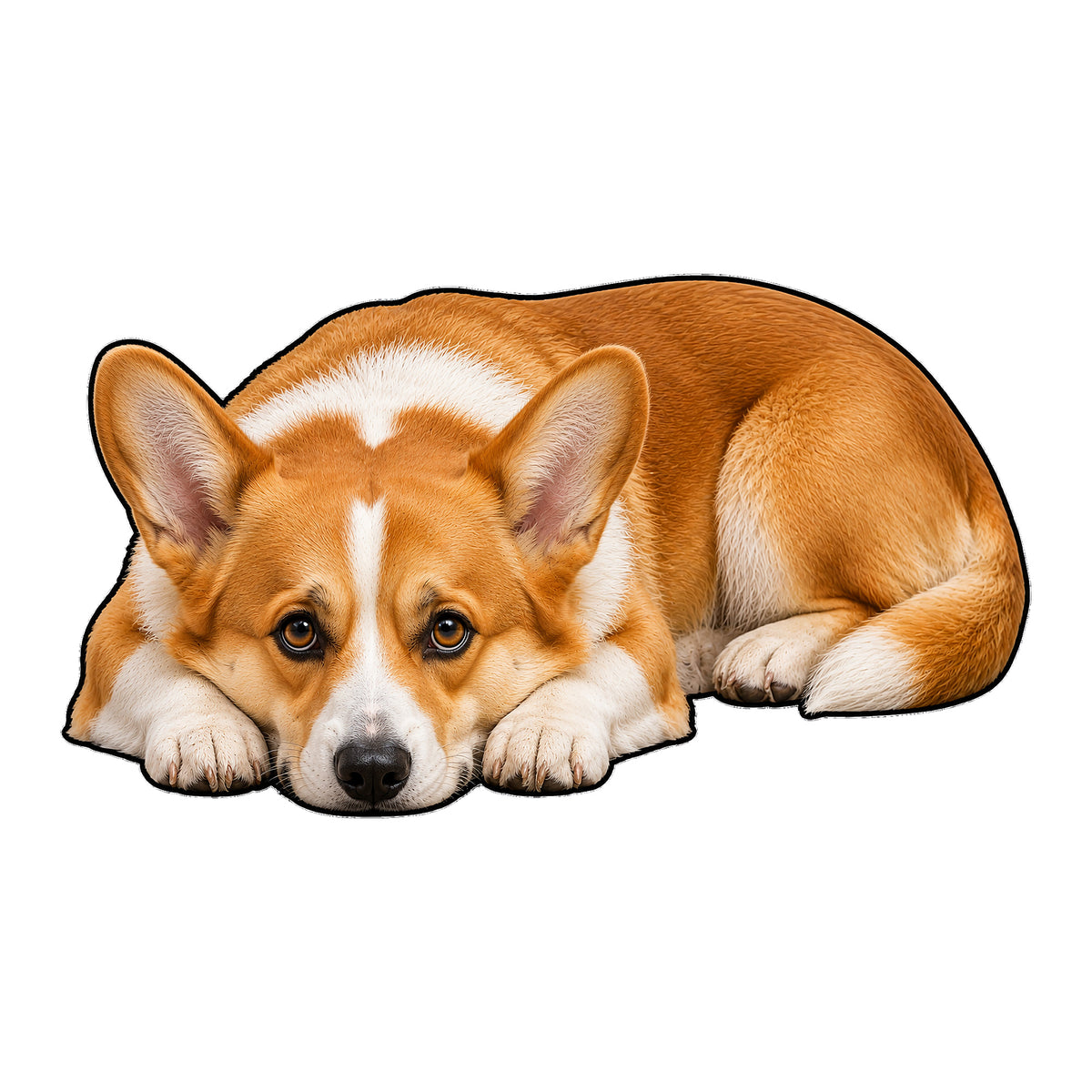 3D Realistic Dog Shaped Bath Mat & Floor Rug - Ultra Soft Absorbent Plush Area Rug, Non-Slip Cute Animal Shaped Door Mat
