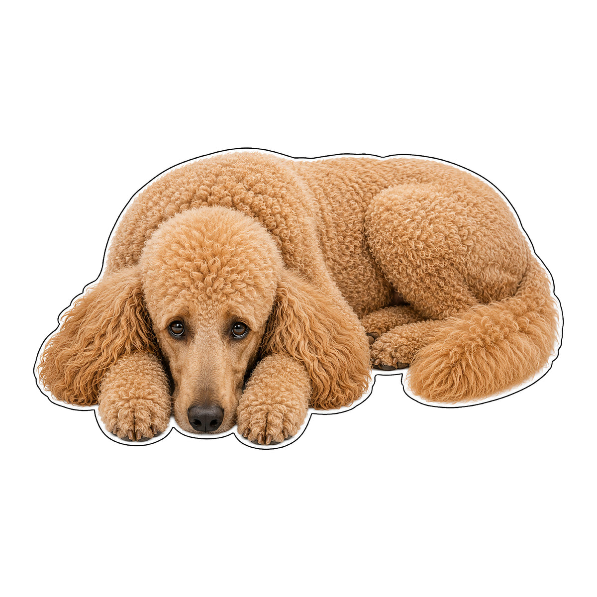 3D Realistic Dog Shaped Bath Mat & Floor Rug - Ultra Soft Absorbent Plush Area Rug, Non-Slip Cute Animal Shaped Door Mat