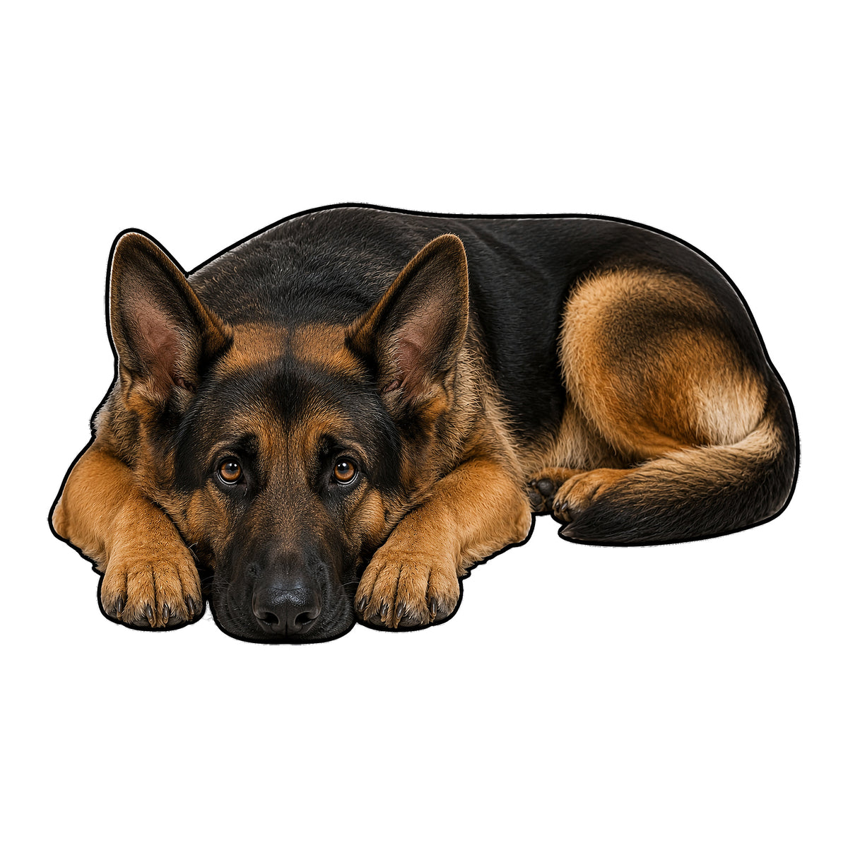 3D Realistic Dog Shaped Bath Mat & Floor Rug - Ultra Soft Absorbent Plush Area Rug, Non-Slip Cute Animal Shaped Door Mat