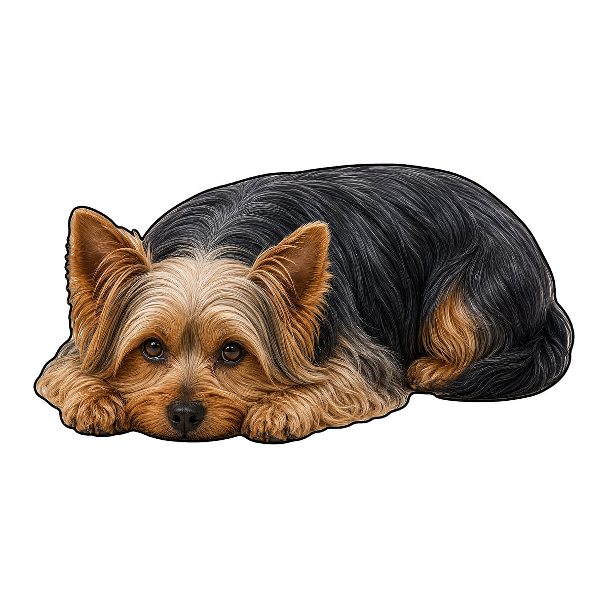 3D Realistic Dog Shaped Bath Mat & Floor Rug - Ultra Soft Absorbent Plush Area Rug, Non-Slip Cute Animal Shaped Door Mat