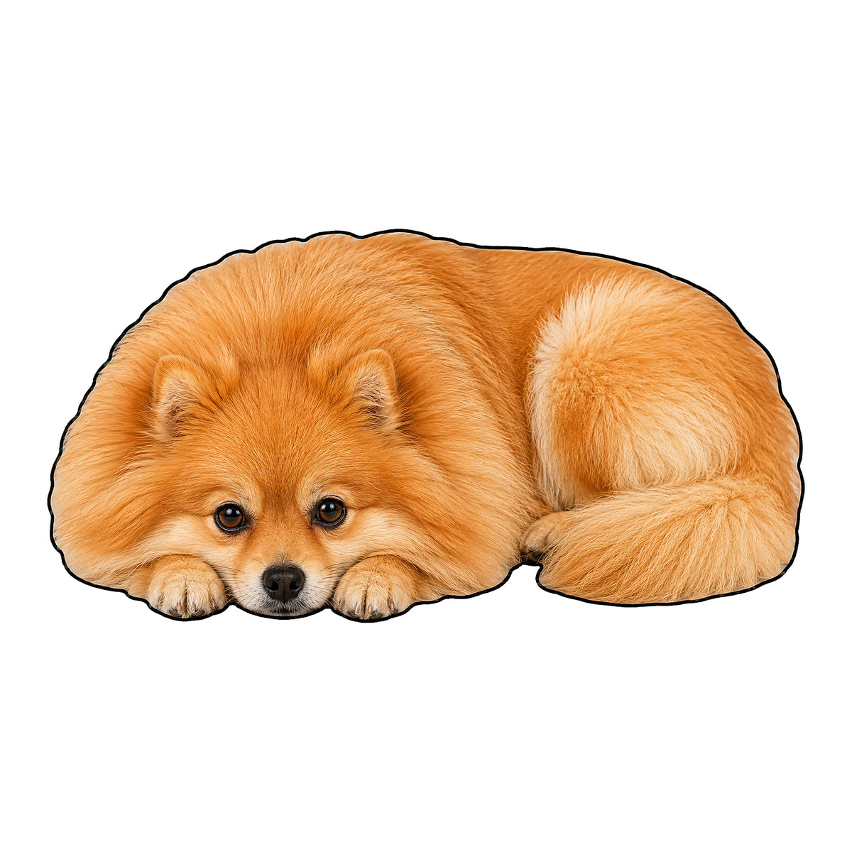 3D Realistic Dog Shaped Bath Mat & Floor Rug - Ultra Soft Absorbent Plush Area Rug, Non-Slip Cute Animal Shaped Door Mat