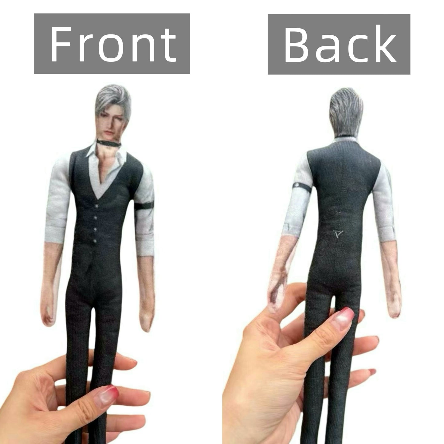 Wacky Bendy Doll - Custom Photo Doll! Make Your Friend into a Posing Plushie, Flexible Funny Figure, Prank Gift