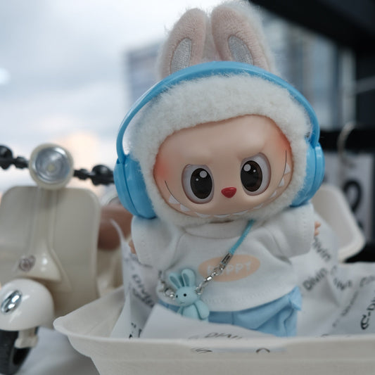 Headphone & T-Shirt Street Style Set for 15–17cm collectible dolls, product view 2