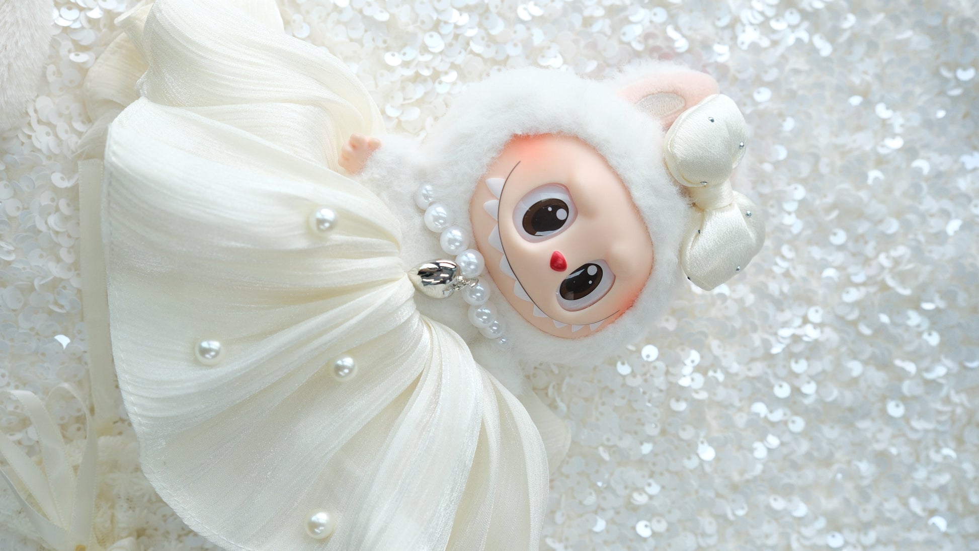 Swan Skirt Luxury Set for 15–17cm collectible dolls, product view 7