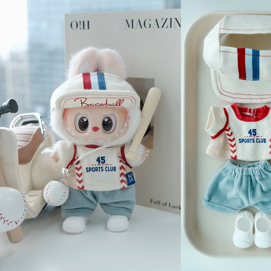Professional Baseball Clothes for 15–17cm collectible dolls, product view 2