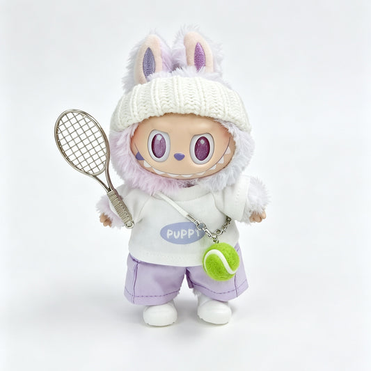 Tennis Sports Outfit for 15–17cm collectible dolls