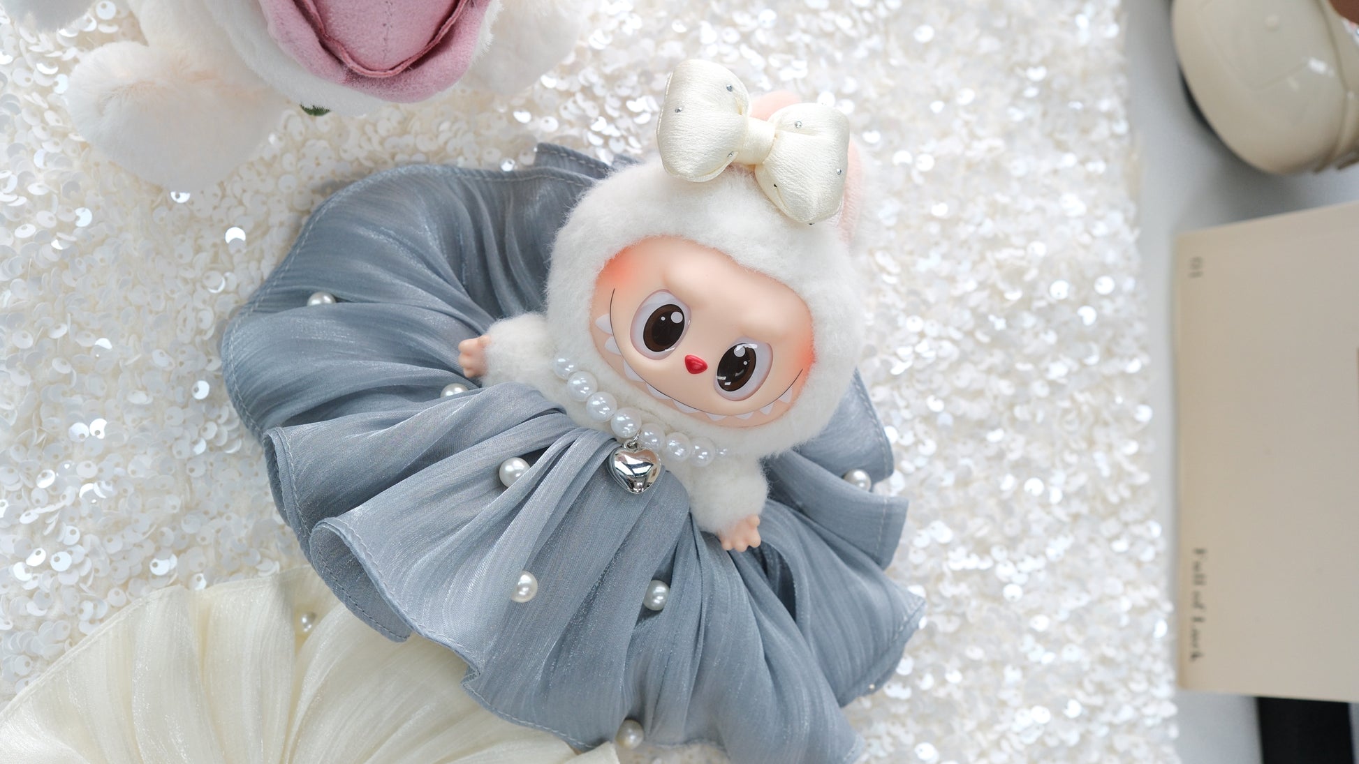 Swan Skirt Luxury Set for 15–17cm collectible dolls, product view 8