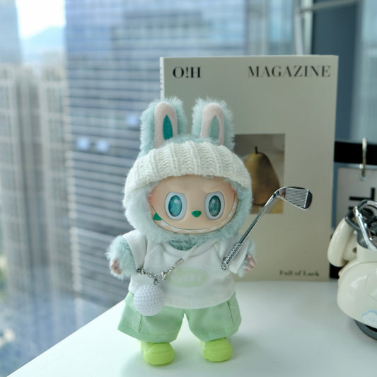 Golf Sports Outfit for 15–17cm collectible dolls