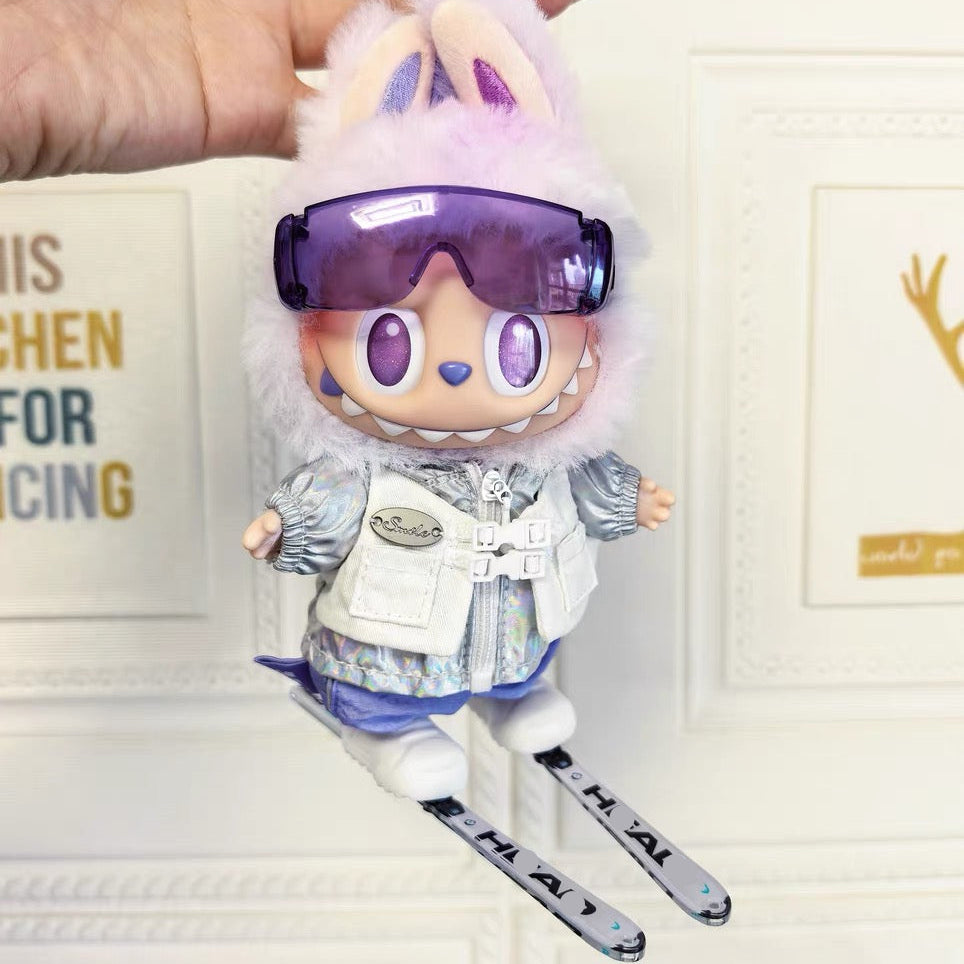 Mini Ski Board Outfit for 15–17cm collectible dolls, product view 8