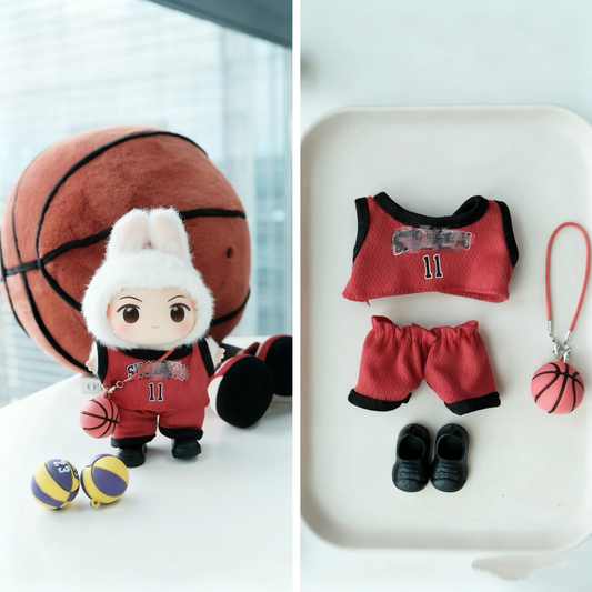 Basketball Clothes for 15–17cm collectible dolls, product view 2