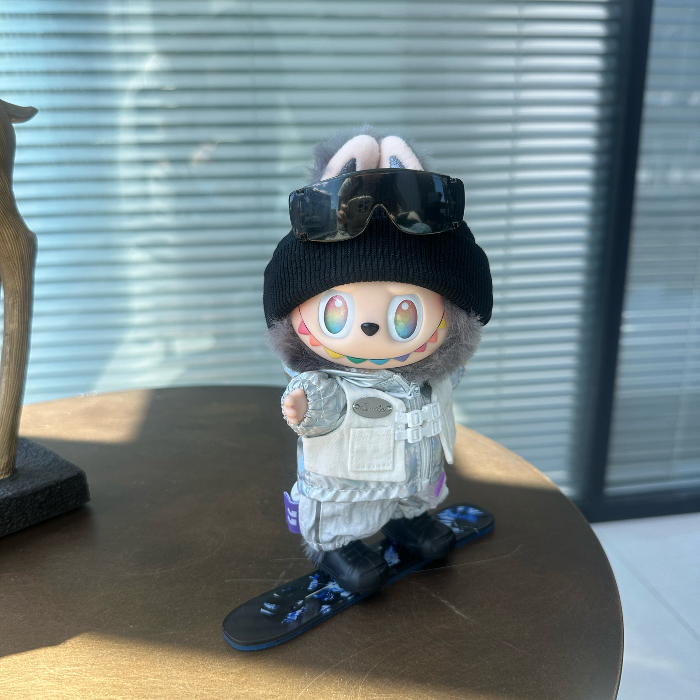 Ski Snowboarding Clothes for 15-17cm Labubu Doll, 5 Pcs Doll's Sports Luxury Outfits Clothes