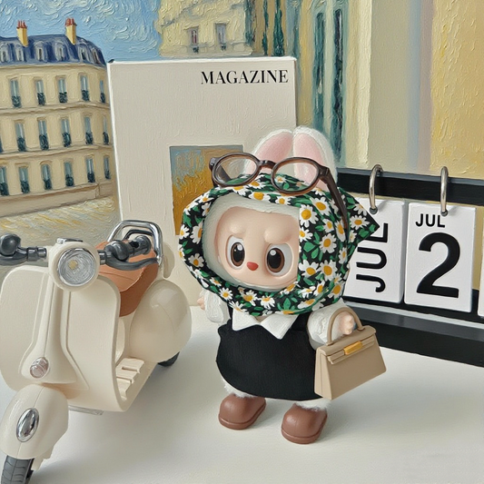 French Socialite Fashion Style Clothes for 15–17cm collectible dolls, product view 2