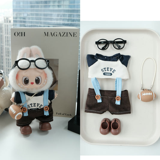 Rugby Clothes for 15–17cm collectible dolls
