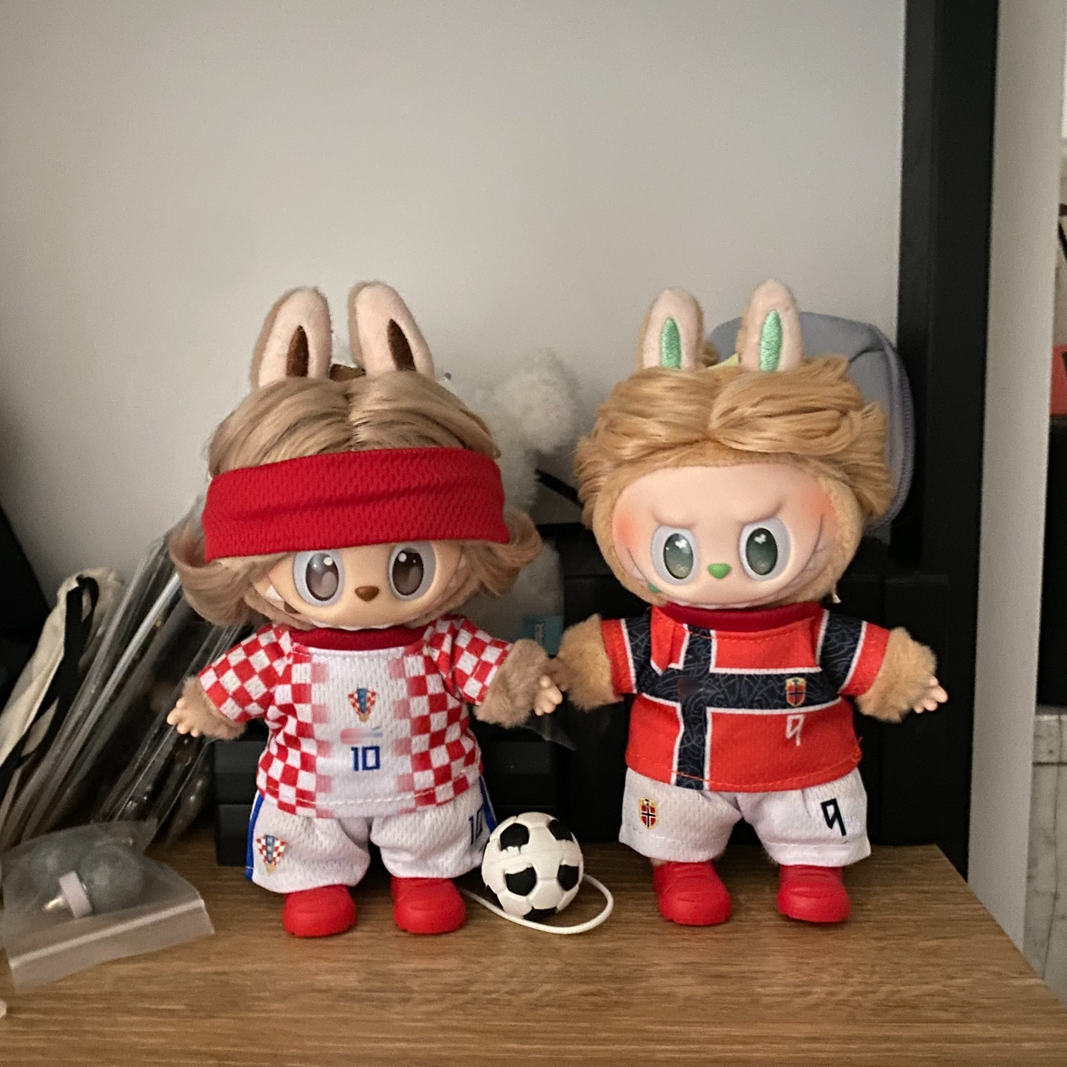Norway #9-Style Mini Soccer Jersey Set for 15–17cm collectible dolls, product view 4