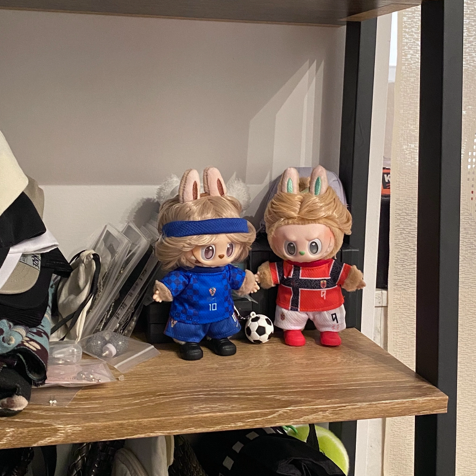 Norway #9-Style Mini Soccer Jersey Set for 15–17cm collectible dolls, product view 5