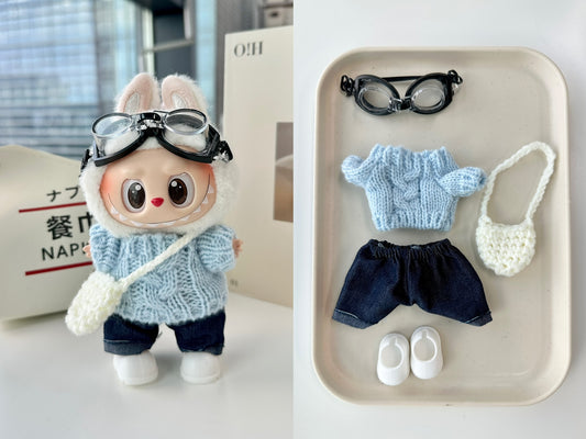 Grocery Shopping Outfit for 15–17cm collectible dolls