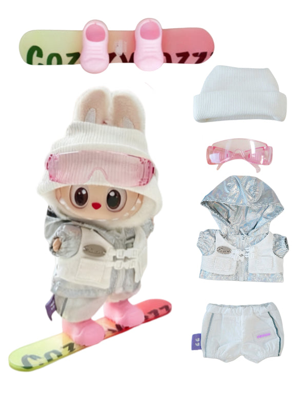 Ski Snowboarding Clothes for 15–17cm collectible dolls, product view 16