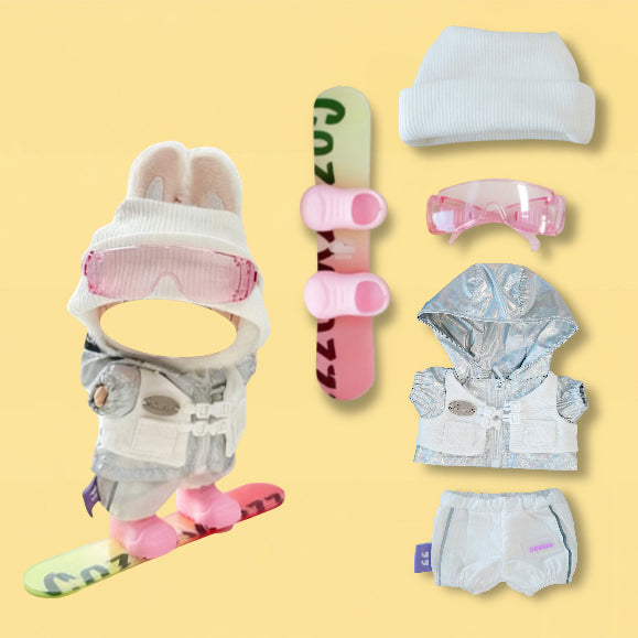 Ski Snowboarding Clothes for 15–17cm collectible dolls, product view 17