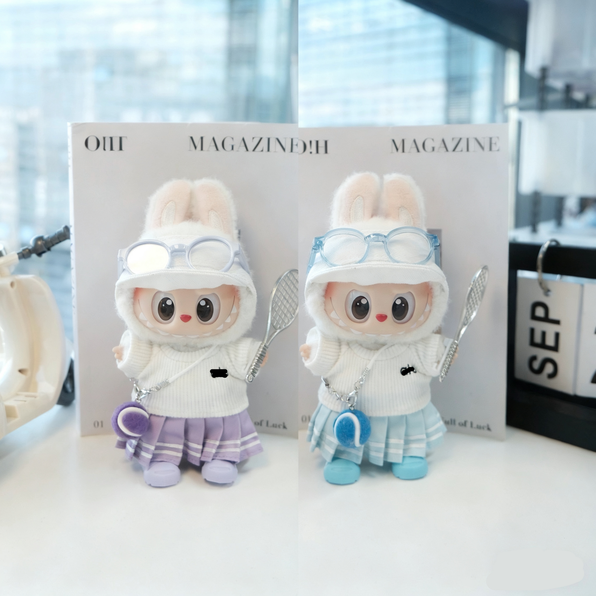 Tennis Skirt Clothes for 15–17cm collectible dolls, product view 9