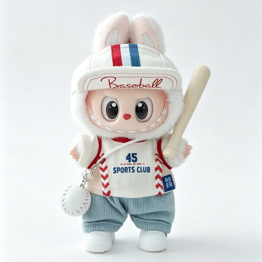 Professional Baseball Clothes for 15–17cm collectible dolls