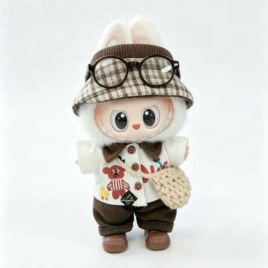 Brown Trendsetter Fashion Set for 15–17cm collectible dolls