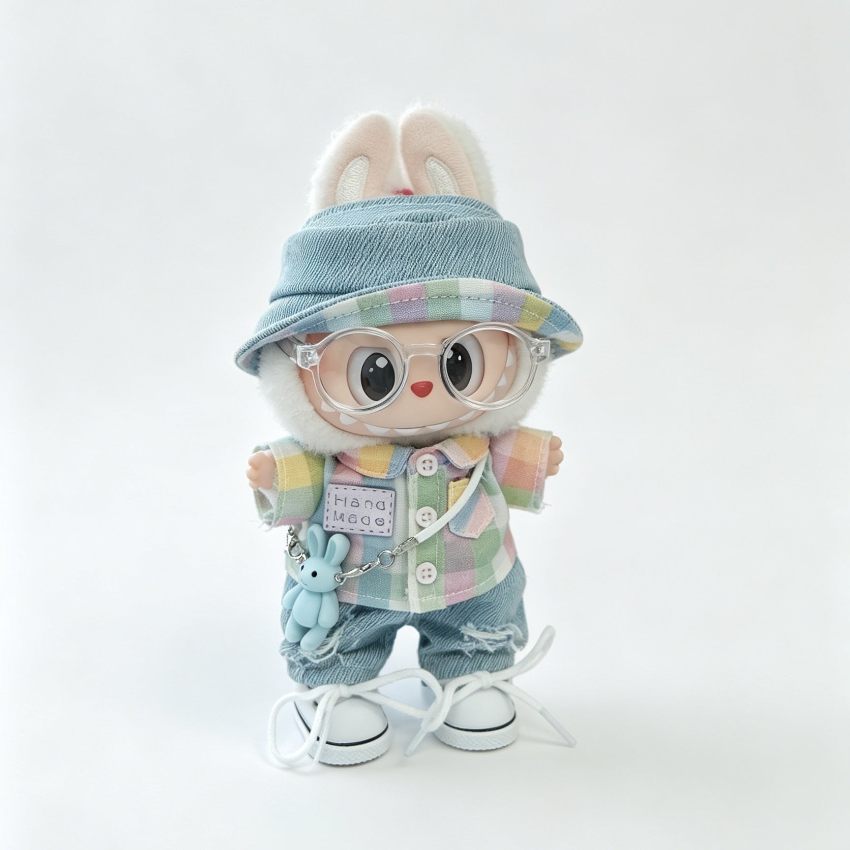 Blue Trendsetter Fashion Style Clothes for 15–17cm collectible dolls