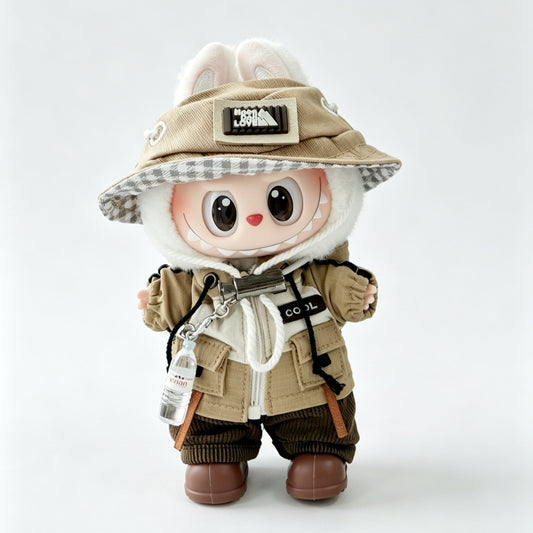 Hiking Climbing Clothes for 15–17cm collectible dolls