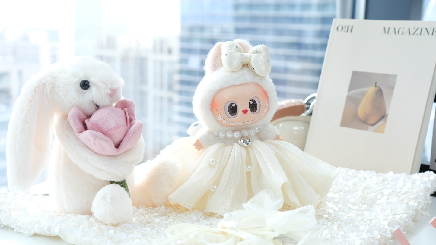 Swan Skirt Luxury Set for 15–17cm collectible dolls, product view 4