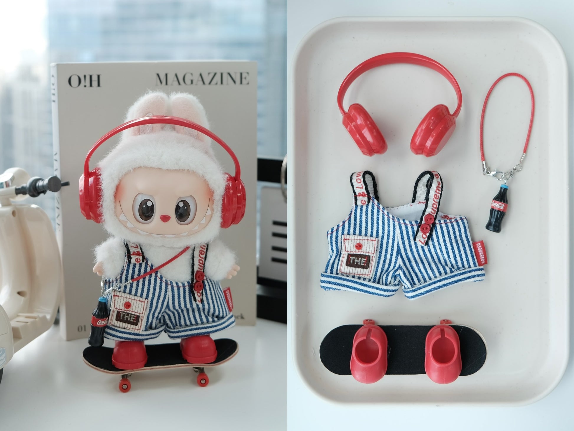 Skateboarding Clothes for 15–17cm collectible dolls, product view 3