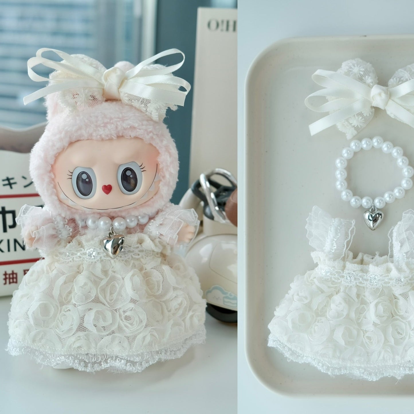 Rose Skirt Luxury Set for 15–17cm collectible dolls, product view 3