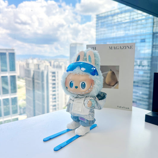 Mini Ski Board Outfit for 15–17cm collectible dolls