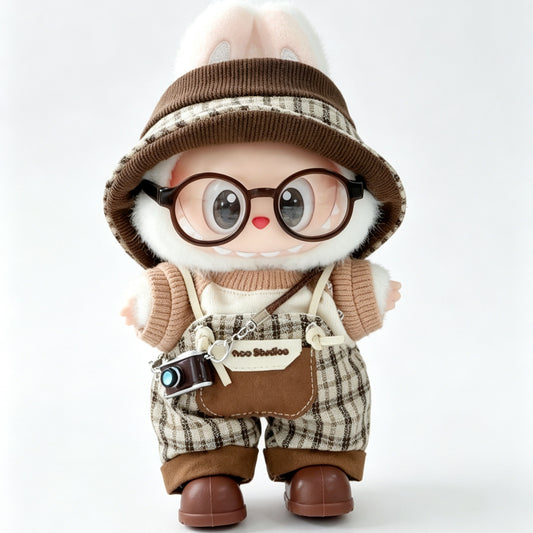 Hiking Painting Clothes for 15–17cm collectible dolls