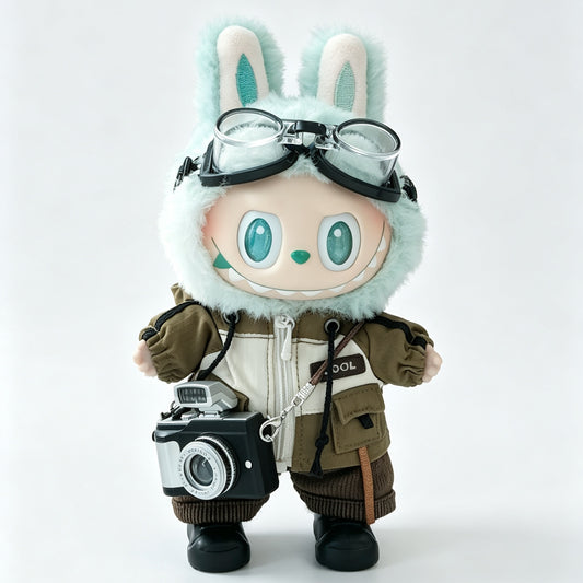 Climbing Photography Clothes for 15–17cm collectible dolls