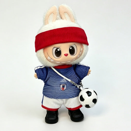 Japan-Style Mini Soccer Jersey Set for 15–17cm collectible dolls