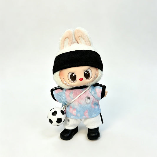 Belgium #7-Style Mini Soccer Jersey Set for 15–17cm collectible dolls, product view 2