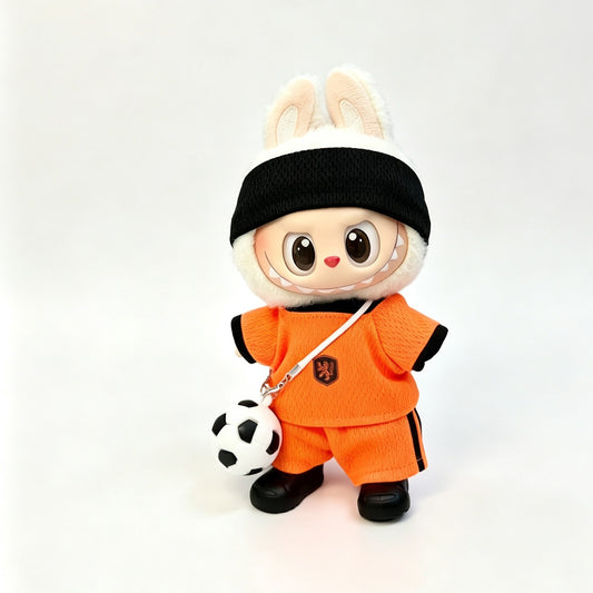 Holland Soccer Jersey Doll Clothes for 15–17cm collectible dolls