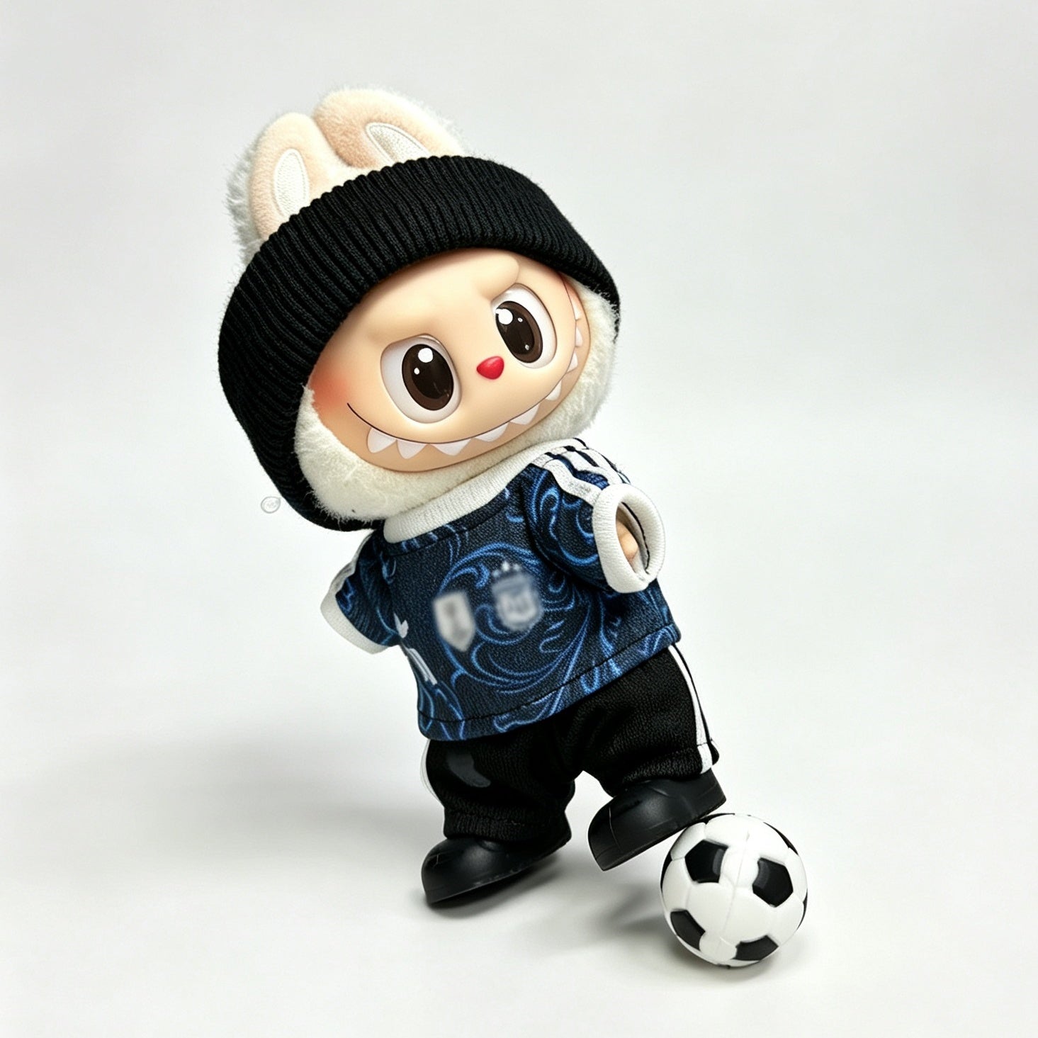 Argentina #10-Style Mini Soccer Jersey Set for 15–17cm collectible dolls, product view 2