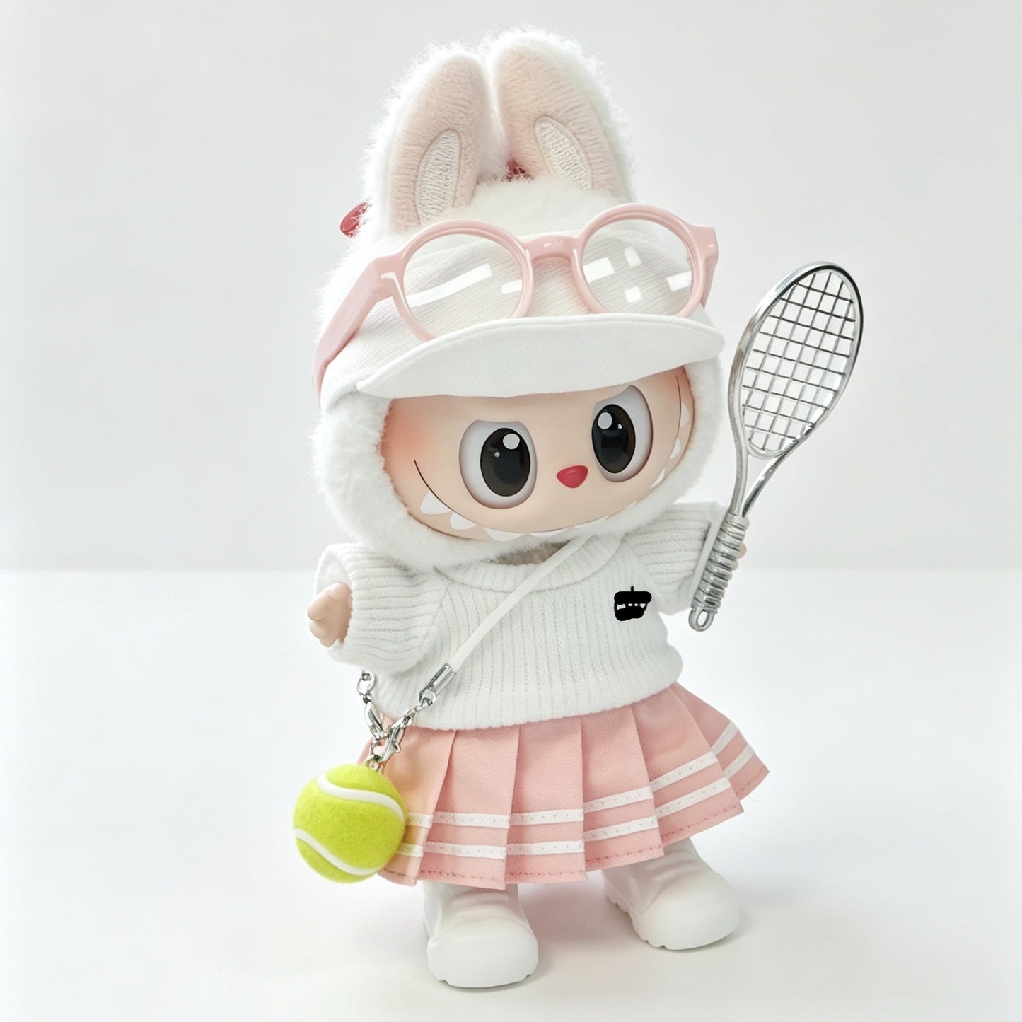 Tennis Skirt Clothes for 15–17cm collectible dolls, product view 4