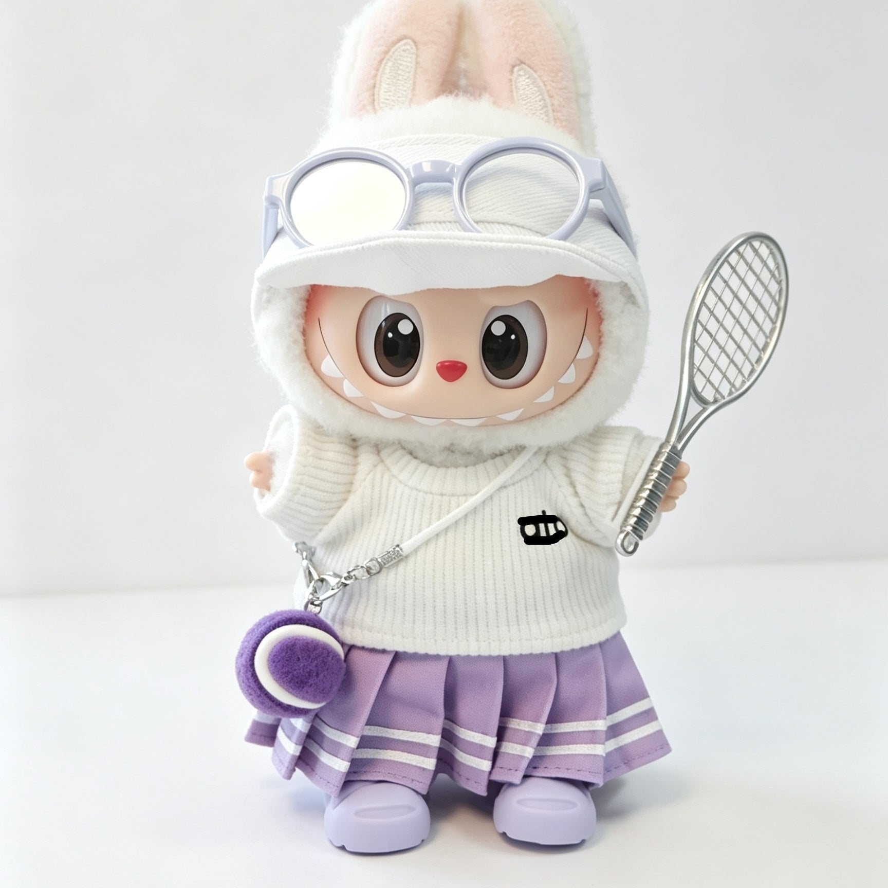 Tennis Skirt Clothes for 15–17cm collectible dolls